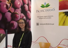 Teresa Xie at Pacific Farms.