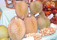 .. nevermind the smell, fresh durian from Thailand