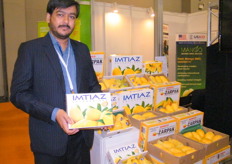 "Imtiaz Hussein of Imtiaz Enterprises- Pakistan, works together with the "Mangoes From Pakistan - USAID Firms Project" on creating market linkages, developing on-farm infrastructure, assisting farmers to achieve international certifications, providing trainings on pre and post-harvest practices, and working in mango value-addition"