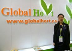 Lucy Chang, Trade Director of Global Horticulture- China