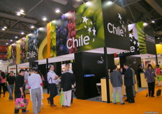 .. the Chilean stand in Asia Fruit Logistica 2013-Hongkong