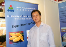 M.W Lee, Deputy Director of Global Andes Company Limited (Hongkong-Chile)