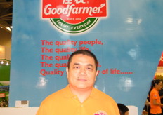 Liu Zijie, General Director of Goodfarmer- China, the company has more than 20 distribution centers mainly located in Beijing, Shanghai, Nanjing, Chengdu and Zhengzhou