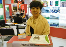 Peggy Chen, Marketing Manager of Beijing Fruitong Science & Technology (China)