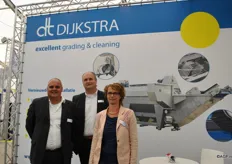 Wim Vissers, Jurrien Overheul and Astrid Opperhuizen from DT Dijkstra.