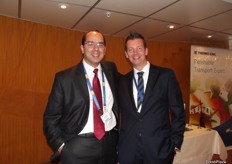 Joao Nogueira from Nile Dutch and Arwin Stehouwer from Port of Rotterdam.