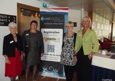 The ladies from Cool Logistics - Helen Coffey, Anne Williams, Holly Thompson and Rachael White.