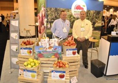 Michael Bardon and Terry Braithwaite from Michigan Apple Committee.