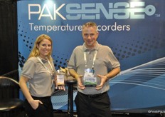 Paksense has a new logo and new look Rachel Beckler and Gerd Uitdewilligen are proud of it.