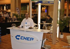 Clem Castro of CHEP, professionals in pallets.