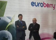 Alberto Jiménez Capitán, of Euroberry, and Juan Carlos Miranda, manager of Asturian Berries, company associated with Euroberry and which commercialises under this brand.