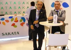 Javier Bernabeu (Managing Director) and Pedro Alonso (Product Development Manager) of Sakata, promoting the sale and commercialisation of horticultural seeds.