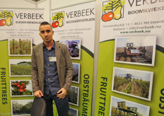 Adje Verbeek from Dutch fruit tree nursery Verbeek. They sold a large amount of trees at Fresh Produce Ukraine in 2012, hence they returned to the trade show this year.