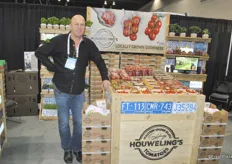 Casey Houweling of Houweling's Tomatoes for the first time exhibiting CPMA.