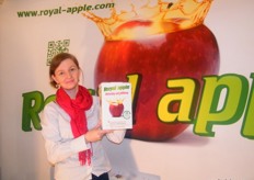 Sylwia Maksym of Royal Apple (Activ- Poland), the mother company started with fresh apples and in 2011, the company extended their production to Royal Apple Juice