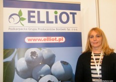 Dorota Zegota of Elliot PGPB, an organized structure of growers specializing in the production of blueberry fruit.