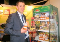 Damian Miskiewicz of Multi Smak- Poland, producer of fresh, natural fruit, vegetable and fruit-vegetable juices, producer of salads.