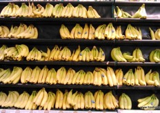 At this Tesco branch, there was two stands only for bananas.