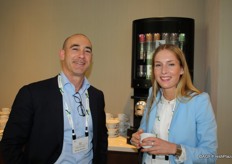 Guy Rinat from Global Green Team and Sanne Dallinga van NNZ