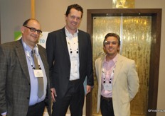 Harrij Schmeitz from Fresh Informationmanagement Center, Richard Bryce from Bayer CropScience and Elliot Grant from HarvestMark