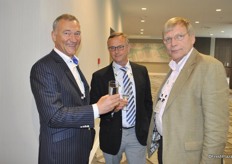 Thijs van den Heuvel, Gé Happe and Fred Krijnen