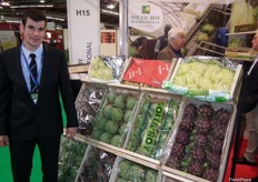 Marcello Gomes, Sales Manager of Roy Soleil International, a French company that produces and markets lettuce, endive, artichoke and early potatoes.