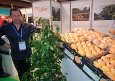 Donati Mathieu, Director of AgruCorse, a French company (Corsica) specialized in citrus fruit.