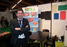 Nicholas Mounaris, of DYNAPLAST, manufacturer of plastic packaging for fruits and vegetables