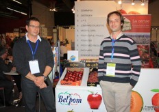 Marc Albo and Nicolas Nicolas Raynaud from Distrimex. This company imports and exports mainly fruit all over the world.