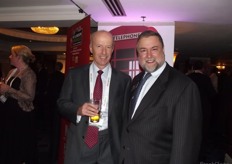 Organiser of the event Jim Prevor with John Shropshire from G's Fresh.