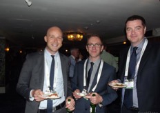 Daniel Boakes, Rob Davies and Chris Butler from Mack.