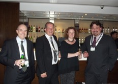 The team from Del Monte - Martin Selley, Jeff Tanner,Helen Piper-King and Jason Spires.