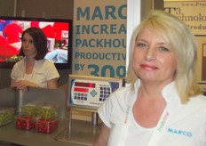 Becky and Mandy Hart working hard as usual at the Marco stand.