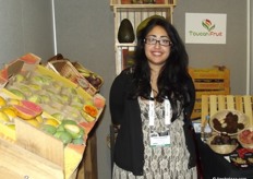 Soraya Bahrami from Toucan Fruit with a large range of of exotic and speciality produce.