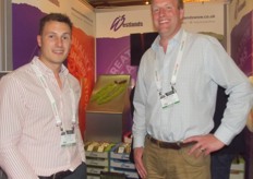 Will Boers and Peter Taylor at the Westlands stand.