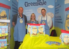 The cheerful team at Greenvale - Paul Oldroyd, Tracy Mattock and Andy Clarkson.