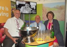 Steve Everard, Nigel Stewart and Sarah Calcutt from AC Goatham & Sons.