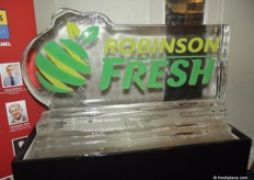 Robinson Fresh, sponsors also had their logo in ice.