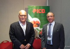 Mr Sherif El Ezzawy and Alaa Diab from Egyptian exporter Pico.