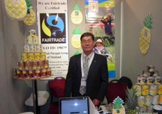 Surat Munintharavong from Fairtrade Pineapple Thailand