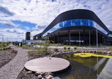 View of the new building. It is 37,000 m2 and built to be as energy efficient as possible.