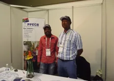 Rudzani Khorommbi and PO Msimanga were manning the PPECB stand.