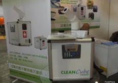 The clean cube, an air cleaning system from Switzerland.