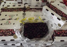 More big sweet cherries from Chile.