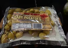 Baby potatoes that can be roasted on the bbq and stay in the bag.