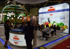 Professional look of the Russian booths.