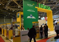 View of the Brazilian pavilion.