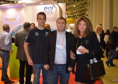 Ravex visited the fair. Christiaan van Ravenswaaij, Rufat from Rusfruit and Liliya Trutneva.