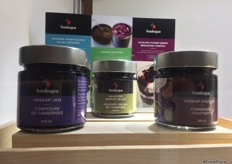 This Mahone Bay, NS-based company has the super fruit, the Haskap berry, on display in a variety of forms including frozen berries, juices, health powders and more.