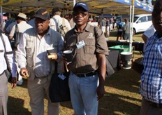 Abraham Ngwalugwalu, Alidzulwi Rathogwa, Jackson Makheda and Rabela Mashila of the Department of Agriculture in the Vhembe District of Limpopo.